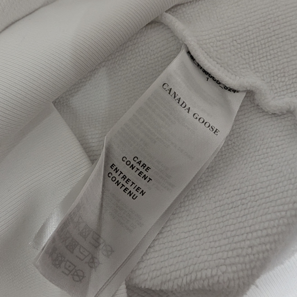 Canada Goose X Haider Ackermann PBI Crystal White Limited Edition Hoodie Large - Picture 10 of 14